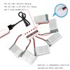 Maxmoral 1PC 6 in 1 Max 2.5A Current Input 3.7V Lipo Battery Fast Charger for RC Drone