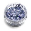 NOCTÍS Silver glitter for manicures and pedicures, nail art glitters, easy to use