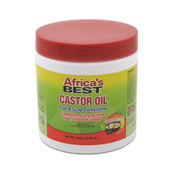 Africa's Best Castor Oil Hair Scalp Conditioner, 5.25 Ounce (1-7502-07-1200)