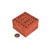 Acacia Grove Mini Red Bricks, 1:6 Scale (32 Pack)