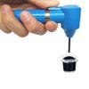 ALIWOD Ink Mixer Tattoo Electric Pigment Makeup Eyebrow Nail Polish Mixer Color Machine Supply with 100PCS Mixing Sticks Watercolor Ink Painting Agitator Blender Kit (Blue)