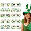 St.Patrick'S Day Face Temporary Tattoos,10 Sheets Shamrock Temporary Tattoo Stickers for Women Men in Party Favors Supplies Irish St Patricks Day Decorations Accessories