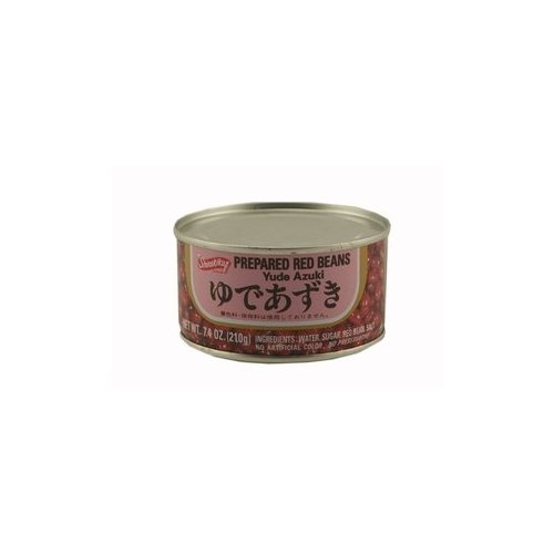 Shirakiku Yude Azuki (Prepared Red Beans) - 7.4oz [ 3 units]