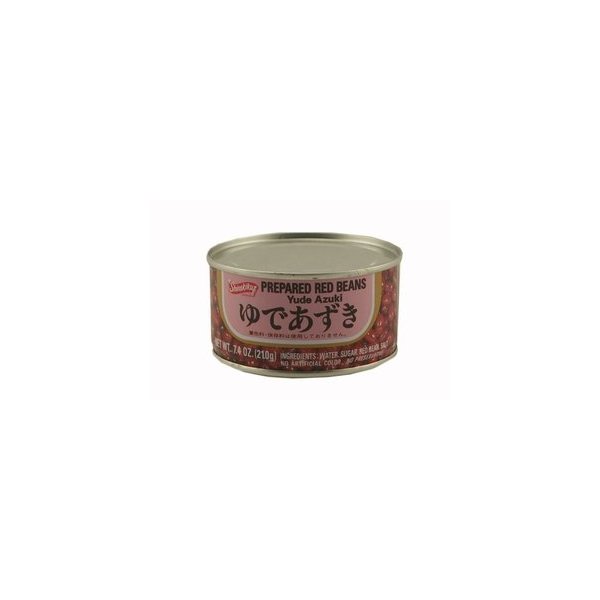 Shirakiku Yude Azuki (Prepared Red Beans) - 7.4oz [ 3 units]