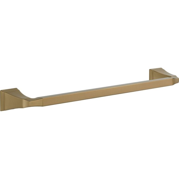 DELTA FAUCET 75118-CZ Dryden Wall Mounted 18 in. Towel Bar in Champagne Bronze