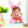 20 Sheets Easter Tattoo Sticker for Kids, Various Styles Colorful Egg Basket Bunny Temporary Tattoos Cute Rabbit Tattoo Easter Party Favors Gift Bag Stuffer
