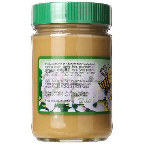 Wee Bee Honey Naturally Raw Honey, 1 Pound