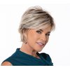 Toni Brattin Whimsical Avg Cap Wig Color Light Blonde - 5" Short Textured Layering Face Framing Soft Bangs ChangeLite Heat Friendly Synthetic Peluca Straight Wig Bundle Wig Cap, Hairloss Booklet
