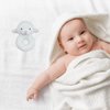 Doindute Baby Lamb Soft Rattle Toy, Sheep Plush Infant Shaker Rattle Easy-Grasp Stuffed Animal Toy, Gifts for Newborns Babies Toddlers Boys Girls, White, 5.5 Inches