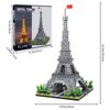CSNRHG Paris Eiffel Tower World Famous Architectural Model Micro Building Blocks Set 3350 Pieces 3D Puzzle Toys Gifts for Kid and Adult
