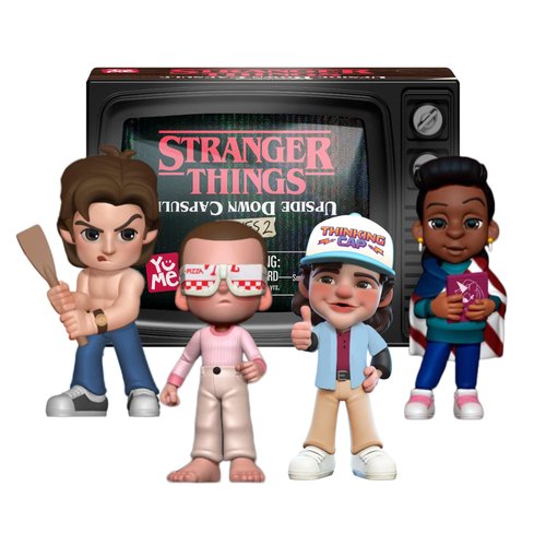 YuMe Official Netflix Stranger Things Upside Down Surprise Mystery Capsules Action Figures Merchandise Toys Box for Fans - Series 2, 2 Pack