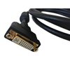 AYA 10Ft (10 Feet) DVI-D Dual Link 24+1 Digital Video Male to Female Extension Cable with Ferrites