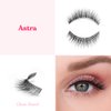 Silly George SuperNatural Series Starter Kit - Pretty Lashes with Adhesive Black Eyeliner | Clear and Flexible Band gives Lashes Natural Look | Extra Strong Hold for False Eyelashes (Astra)