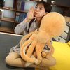 Octopus Stuffed Animals Octopus Plush Doll Toys Octopus Stuffed Toys Gift for Kids and Lovers for Birthday, Christmas, Valentine's Day(17.7-inch Orange)