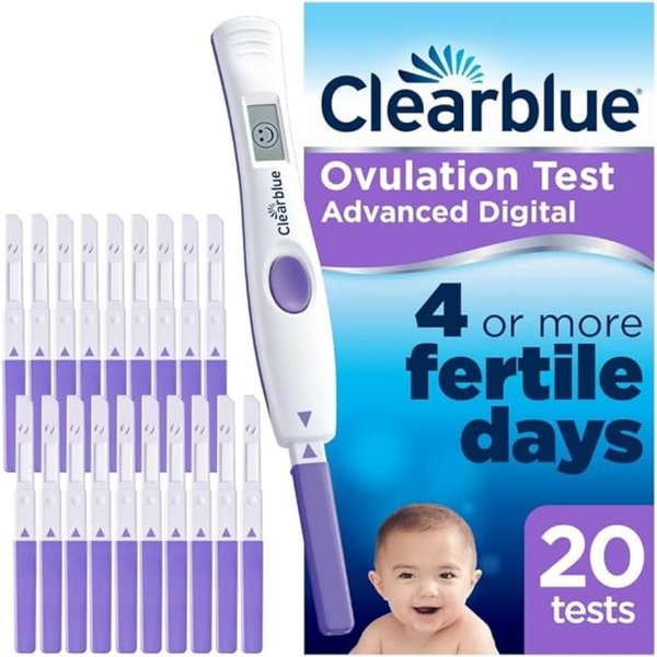 Clearblue Advanced Digital Ovulation Test-Pack of 20 Sticks