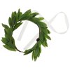 Lurrose Olive Branch Wreath Green Leaf Crown Artificial Spring Summer Wreath Front Door or Home Decoration Green Leaves Artificial Spring Garland for Spring Fireplace Wall Office Decoration
