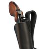 Barsony Black Leather 49-er Style Gun Holster for Ruger Super Blackhawk Left