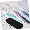 Gogogmee Hair Straightener Storage Bag Hot Iron Holder Straightener Holder Hair Styling Tools Storage Hair Air Dryer Case Flat Iron Pouch Travel Eva Curling Iron Zipper Box