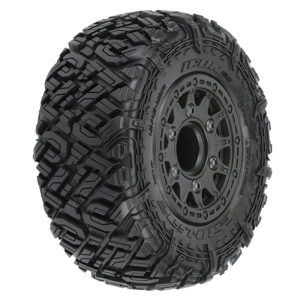 Pro-line Racing Icon SC 2.2/3.0 M2 Tires MTD Black Whls SC F/R PRO1018210 RC Tire