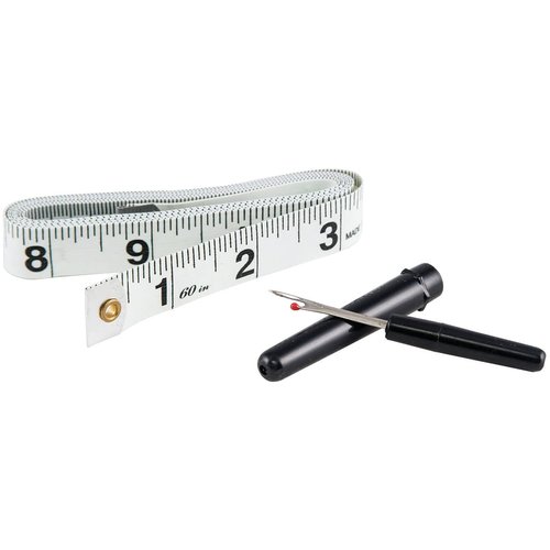 SINGER 00106 Seam Ripper and Tape Measure Combo Kit, Black