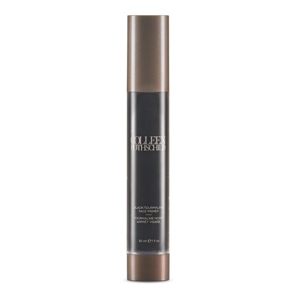 COLLEEN ROTHSCHILD Black Tourmaline Face Primer | Preps & Primes for Makeup Application | Mattifies Complexion | Diminishes Appearance of Pores & Wrinkles (.95 fl oz)