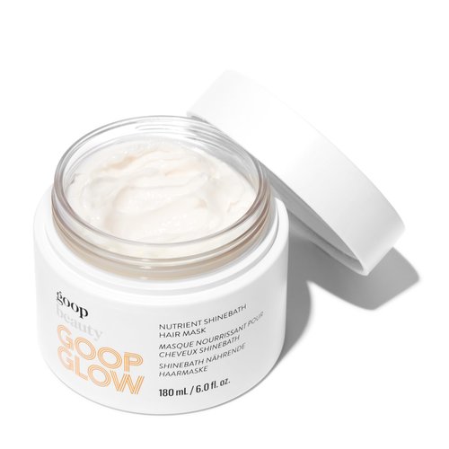 goop Beauty Hair Mask | Hair Mask for Dry Hair & Frizz Control | Amino Acids, Coconut Oil, Avocado Oil & Beetroot Extract | Hair Strenghthening Treatment for Hair Repair | Sulfate Free | 6 fl oz