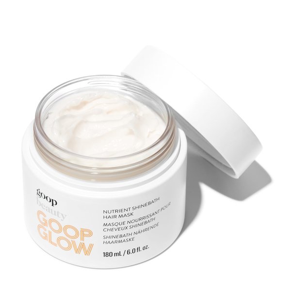 goop Beauty Hair Mask | Hair Mask for Dry Hair & Frizz Control | Amino Acids, Coconut Oil, Avocado Oil & Beetroot Extract | Hair Strenghthening Treatment for Hair Repair | Sulfate Free | 6 fl oz