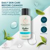 Peaches Skin Care Face Cleanser (5.5 oz) - Post-Workout Face Wash - Vegan Facial Cleanser - Enriched with Gotu Kola, Lemongrass and Eucalyptus