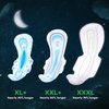 Whisper Ultra Night Sanitary Pads for Women, XXXL 20 Napkins