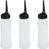 PACKOVE 3pcs Dry Cleaning Bottle Hair Dye Bottle Hair Dye Container Oil Bottles for Hair Small Squeeze Bottles Hair Color Bottles Dye Dispenser Bottle Plastic Bottle Pp Pointy
