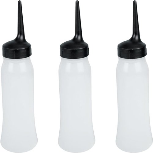 PACKOVE 3pcs Dry Cleaning Bottle Hair Dye Bottle Hair Dye Container Oil Bottles for Hair Small Squeeze Bottles Hair Color Bottles Dye Dispenser Bottle Plastic Bottle Pp Pointy