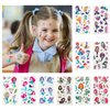Habett Tattoos for Kids, 60 Sheets Mixed Styles Temporary Tattoos Stickers Set for Girls and Boys, Space Dinosaur Animals Tattoos for Kids Birthday Party Supplies