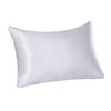 Tim & Tina 22 Momme 100% Pure Mulberry Luxury Silk Pillowcase, Good for Skin and Hair, Facial Beauty (Toddler/Travel, Ivory)