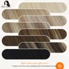 Full Shine Tape in Hair Extensions Human Hair Color 2 Darker Brown Remy Human Hair Extensions Tape in 14 Inch Glue in Hair Extensions 50 Grams Straight Seamless Hair Extensions 20 Pieces