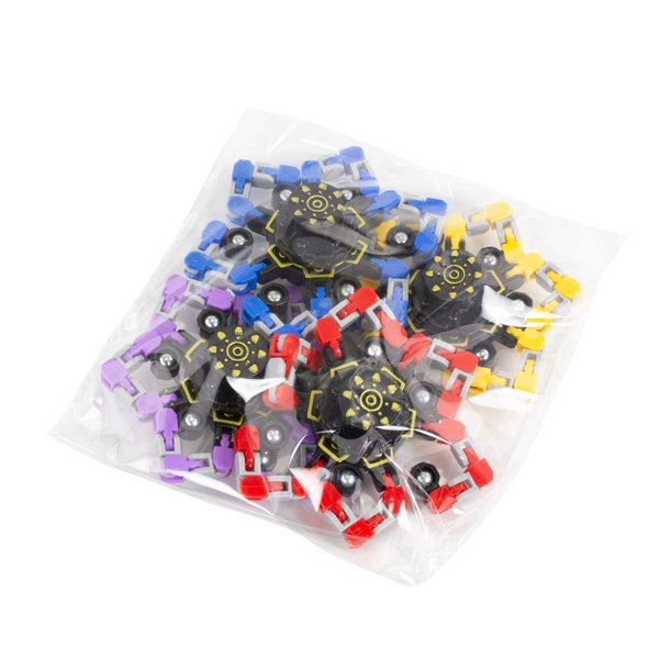 24 Transformable Fidget Spinner Finger Toys | Robot Spinners for Party Favors and Gifts