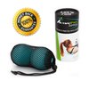 ActiveProZone Therapy Massage Ball - Instant Muscle Pain Relief. Proven Effective for Myofascial Release, Deep Tissue Pressure, Yoga & Trigger Point Treatments. Set - 2 Extra Firm Balls W/Mesh Bag.