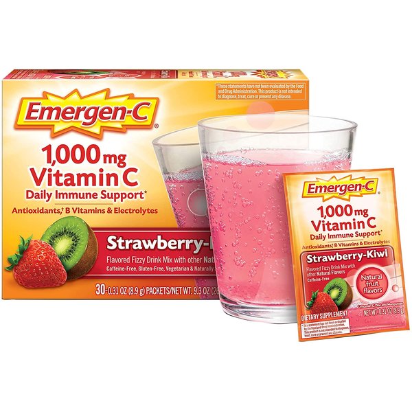 Strawberry-Kiwi Vitamin C Drink Mix