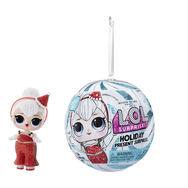 LOL Surprise Holiday Supreme Sleigh Babe with 8 Surprises Including Collectible Doll, Shoes, and Accessories | Great Gift for Kids Ages 4+