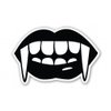 AK Wall Art Vampire Fangs Vinyl Sticker - Select Size