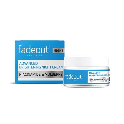 Nutranix Fade Out Advanced Brightening Night Cream |With Niacinamide Acid,Lactic Acid, and Rosehip Seed Oil boost Skin Hydration and Radiance Overnight,Active Natural Ingredients | 50ml
