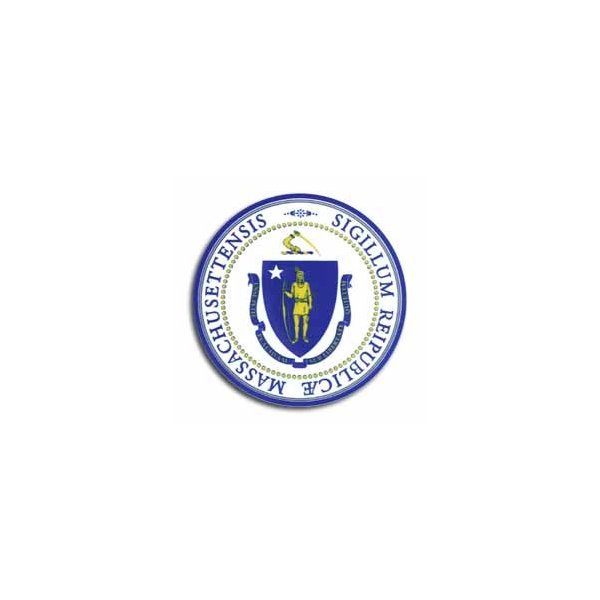 Flagline Massachusetts - State Seal Sticker