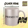 Molandra Products My Milk was Spiked - Ceramic 11oz Silver Coffee Mug