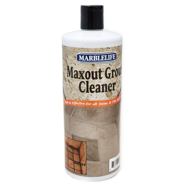 Marblelife Maxout Deep Grout Cleaner, Powerful Tile and Floor Cleaning Liquid, Ready to Use, 32oz