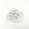 580 Pieces Automotive Crush Washer Oil Drain Plug Gasket,18 Sizes Aluminum Automotive Engine Oil Pan Drain Plug Gasket Assortment Kit M6 M8 M10 M12 M14 M16 M18 M20 M22 M24 (580)