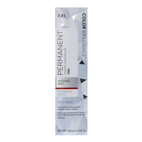 Ion 7RR Intense Red Permanent Creme Hair Color 7RR Intense Red