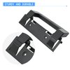 Ytpoools 2 Pack 3316882900 RV Refrigerator Door Handle Holder Grip Black Hardware, Fit for 3316882.900 S,Std Dr Handle Combo-6/8 Amii DM2672, DM2682, DM2872, DM2882 Refrigerators with Airing Cards