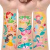 EMOME kids tattoos temporary, Fake Tattoos for Kids Party Favor, Boys and Girls Birthday Party Supplies Decorations Goodie Bag Stuffers (Butterfly)