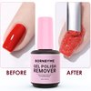 Gel Nail Polish Remover, BORNBYME 3 PCS Nail Gel Polish Remover Kit Quick Remove Sock-off Gel Nails False Nail Tips Acrylic Nail Remover