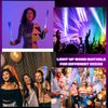 Kasyat 10 Pieces Fiber Optic Light Wand Stick Glow Flashing Wands Small Fiber Optic Wands LED Flashing Sticks LED Fiber Wands Colorful Flashing LED Wands for Christmas Party Favors(Vivid Color)
