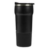 Pelican Hydration Pelican Cascade™ 22 oz Vacuum Insulated Tumbler - Recycled Stainless Steel Double Wall Travel with Dual Lid, Powder Coated Insulated Coffee Mug For Hot Cold Drinks, Jet Black